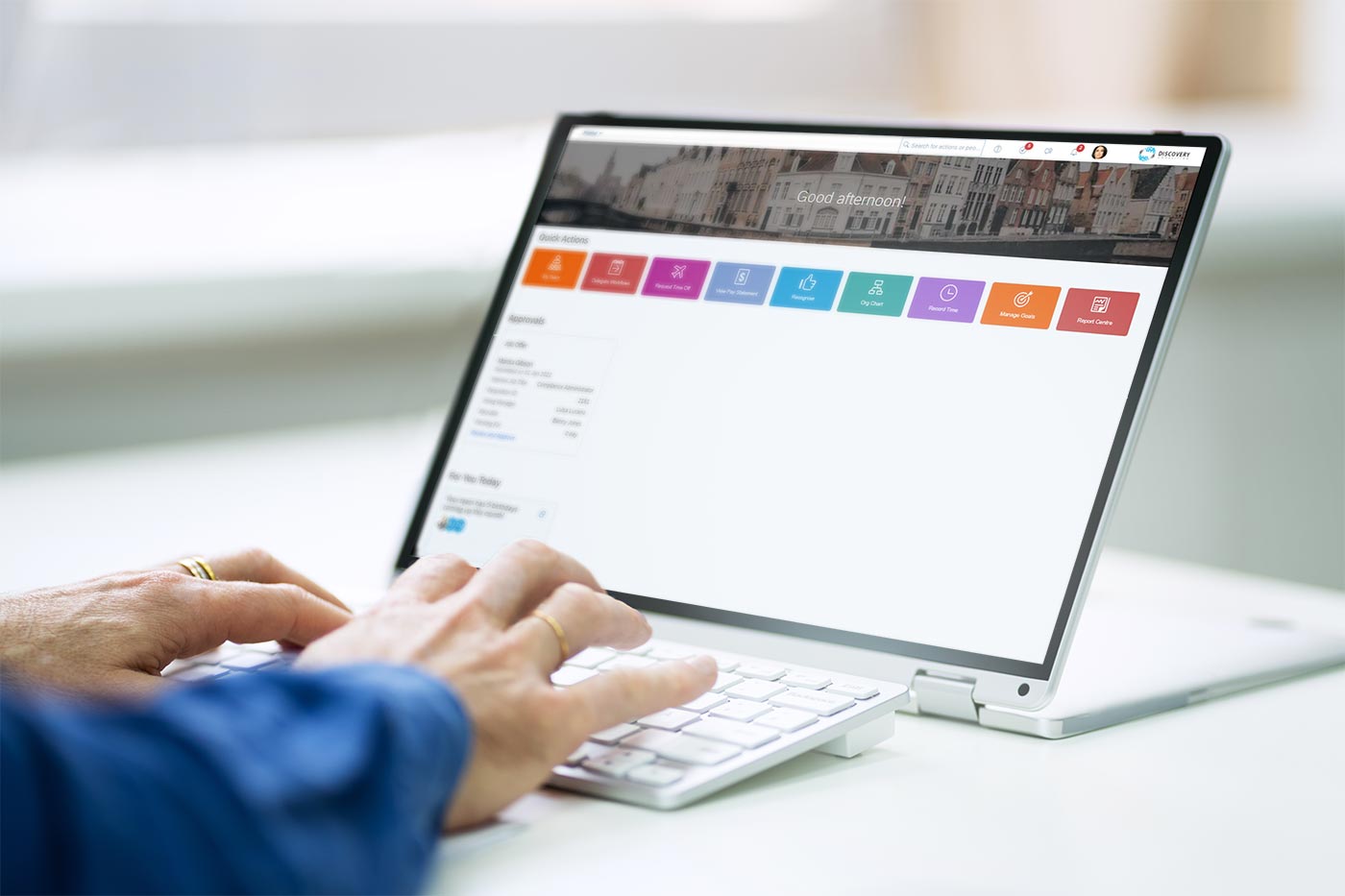 SuccessFactors Reimagined Home Page Experience
